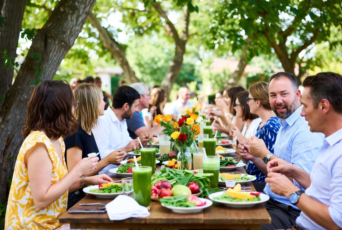 Programma-overzicht op scherm
